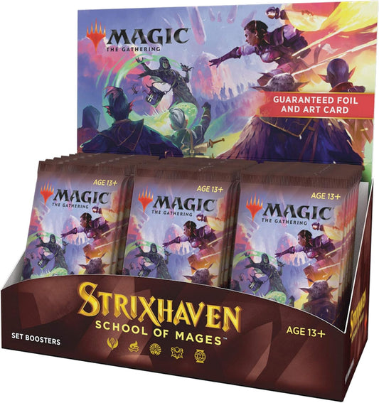 Boite de boosters dโextension de Strixhaven: l'Acadรฉmie des Mages -30 Packs (360 Magic Cards)